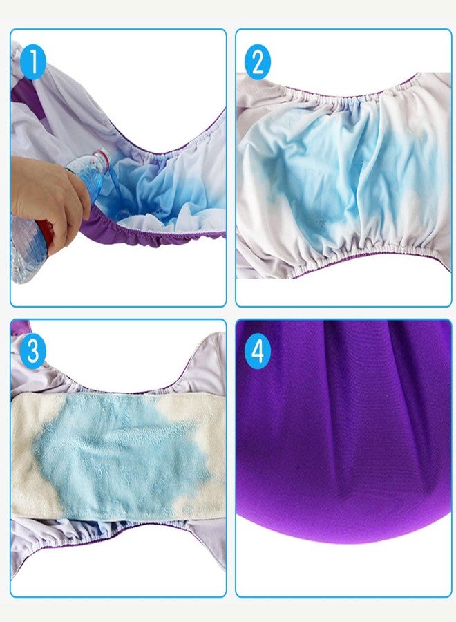 Zetiling Adult Cloth Diapers, Reusable Adult Diapers, Washable Breathable Incontinence Nappy Pants for Elderly Adjustable Soft Comfort for Seniors 20.5-42.5in Waist Range - Image 3
